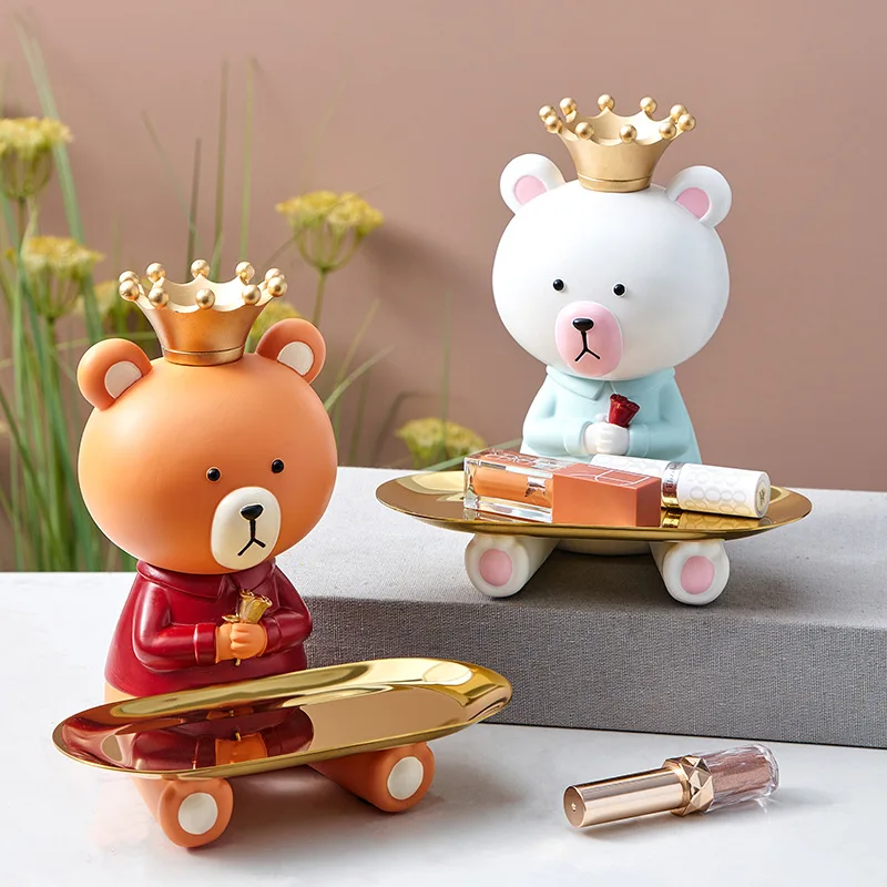 Cool Bear Figurine Resin Statues for Decoration Storage Box Home Decoration Ornamental Resin Sculpture Figurines Home Decor
Cool Bear Figurine Resin Statues for Decoration Storage Box Home Decoration Ornamental Resin Sculpture Figurines Home Decor