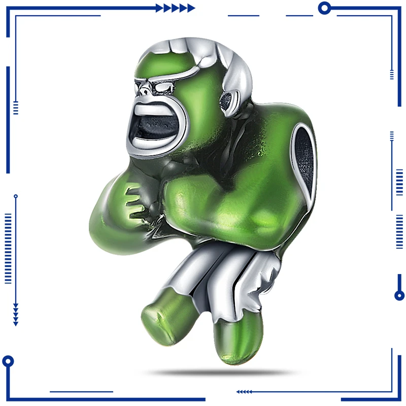 Marvel Avengers Hulk Charm Bead Fits Pandora Original Bracelet Women 925 Sterling Silver Pendant Beads DIY Jewelry Gift Hot 2023
Marvel Avengers Hulk Charm Bead Fits Pandora Original Bracelet Women 925 Sterling Silver Pendant Beads DIY Jewelry Gift Hot 2023