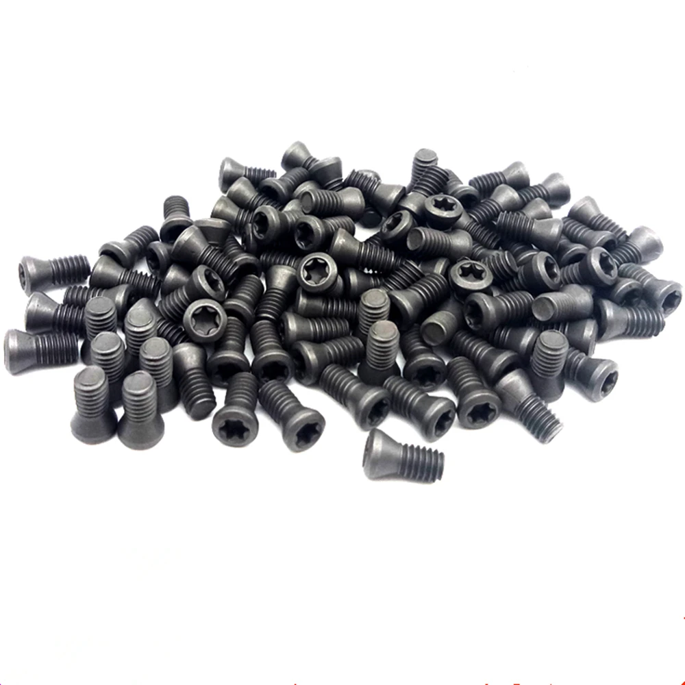 M2*6 M2.5*6 M2.5*8 M3*8 M3*10 M3*12 M3.5*10 M3.5*12 M4*10 M5*10 Insert Torx Screw for Replaces Carbide Inserts CNC Lathe Tool
M2*6 M2.5*6 M2.5*8 M3*8 M3*10 M3*12 M3.5*10 M3.5*12 M4*10 M5*10 Insert Torx Screw for Replaces Carbide Inserts CNC Lathe Tool