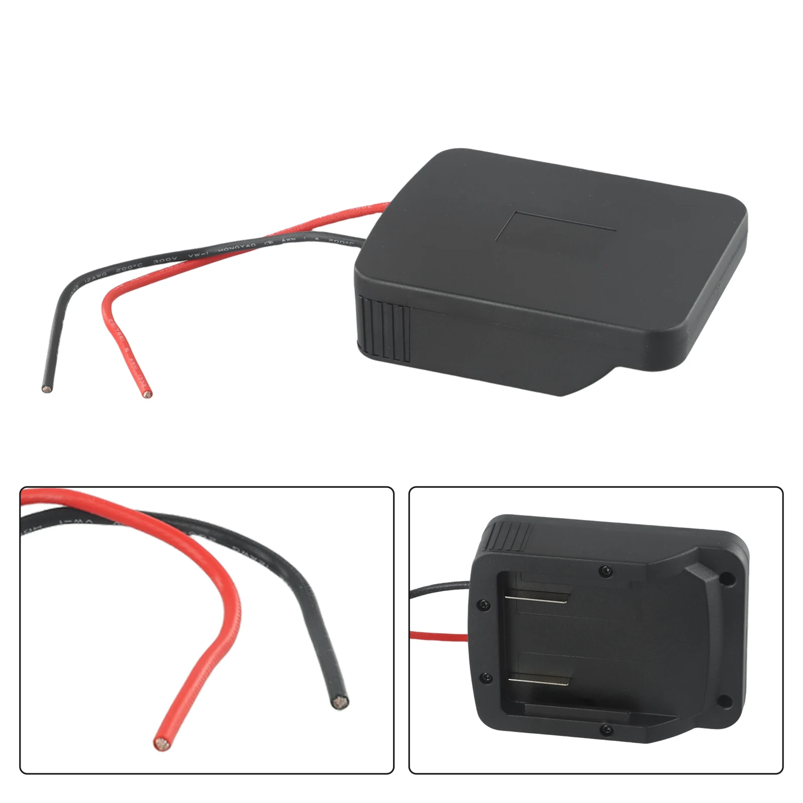 For 18V Li-ion Battery Adapter DIY Output To Dock Power Connector Plug Slide-in Connectors Electrical Equipment Supplies
For 18V Li-ion Battery Adapter DIY Output To Dock Power Connector Plug Slide-in Connectors Electrical Equipment Supplies
