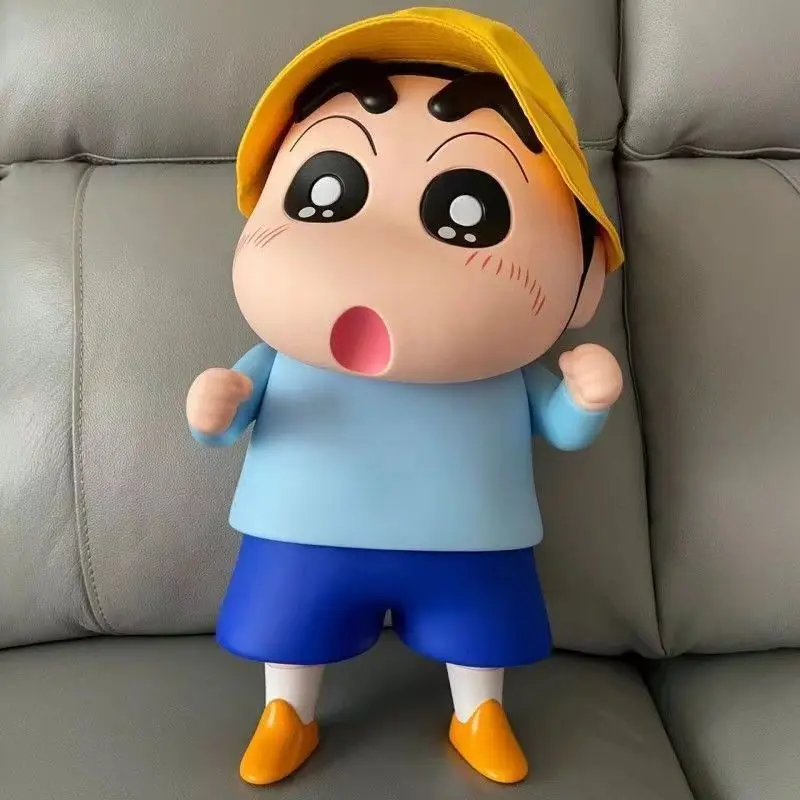 

Crayon Shinchan 1:1 Figure 40cm Large Peripheral Series Model Ornament Doll Collection Decoration Anime Limited Birthday Gift