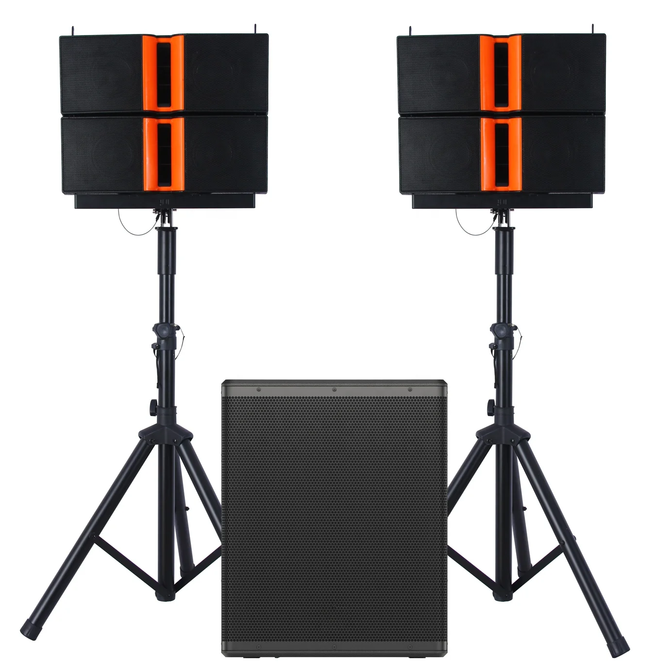 

35,000W 18" Active Subwoofer Karaoke sets High Power Professional audio PA speaker system with Array Line Speaker Bocina