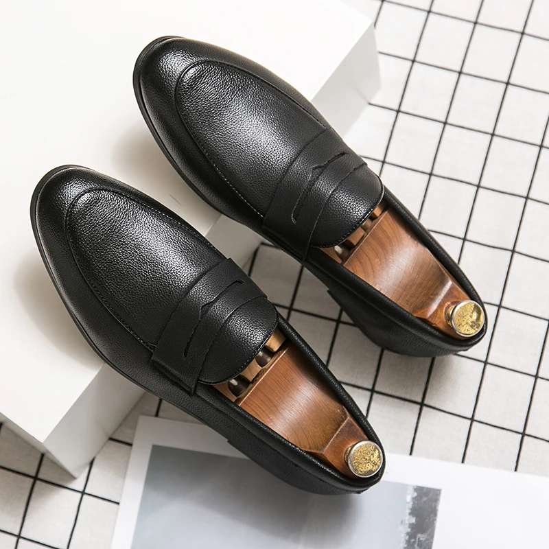 2022 Trend Fashion Gentleman Casual Comfy Travel Adulto Men's Shoes British Style Slip on Leather Loafers Shoes for Men
2022 Trend Fashion Gentleman Casual Comfy Travel Adulto Men's Shoes British Style Slip on Leather Loafers Shoes for Men