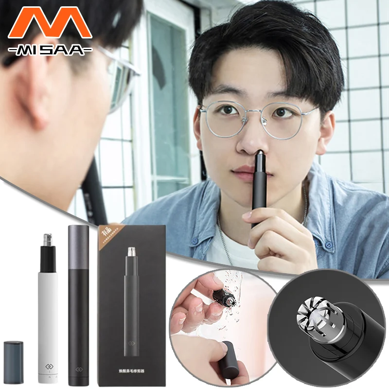 Nose Trimmer For Men Portable Trimmer For Nose And Ears HN1/HN3 Waterproof Nose Shaver Clipper Electric Nose Hair Trimmer
Nose Trimmer For Men Portable Trimmer For Nose And Ears HN1/HN3 Waterproof Nose Shaver Clipper Electric Nose Hair Trimmer