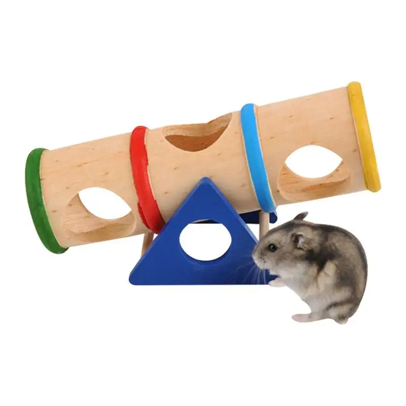 Wooden Hamster Tunnel Tube Mouse Tube Tunnel Toy Small Animal Hollow Trunk Hideout For Guinea Pigs Hamsters Rabbits
Wooden Hamster Tunnel Tube Mouse Tube Tunnel Toy Small Animal Hollow Trunk Hideout For Guinea Pigs Hamsters Rabbits