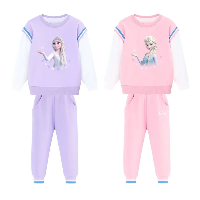 Frozen Girls Fashion Sweater Set Cartoon Cute Princess Elsa Children's Casual Sports Pants Sweet and Comfortable Two-piece Set
Frozen Girls Fashion Sweater Set Cartoon Cute Princess Elsa Children's Casual Sports Pants Sweet and Comfortable Two-piece Set