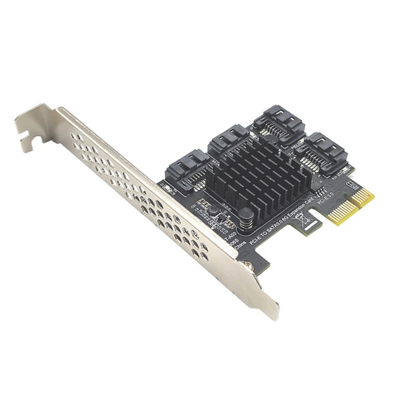 Плата расширения Pcie SATA с 4 портами, плата расширения контроллера SATA III 6 Гбит/с, плата расширения PCIE 1X на 4 порта SATA3.0
Плата расширения Pcie SATA с 4 портами, плата расширения контроллера SATA III 6 Гбит/с, плата расширения PCIE 1X на 4 порта SATA3.0