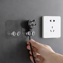 5pc High Quality Transparent Hook Wire Rack Power Plug Storage Socket Holder Wall Hook Cable Winder Office Home 
5pc High Quality Transparent Hook Wire Rack Power Plug Storage Socket Holder Wall Hook Cable Winder Office Home