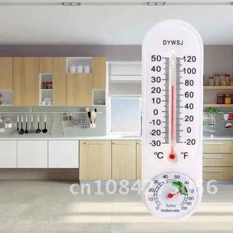

Thermometer Wall Hang Indoor Outdoor Hot Sales Garden Greenhouse Household Office Room Tools Humidity Meter Breeding