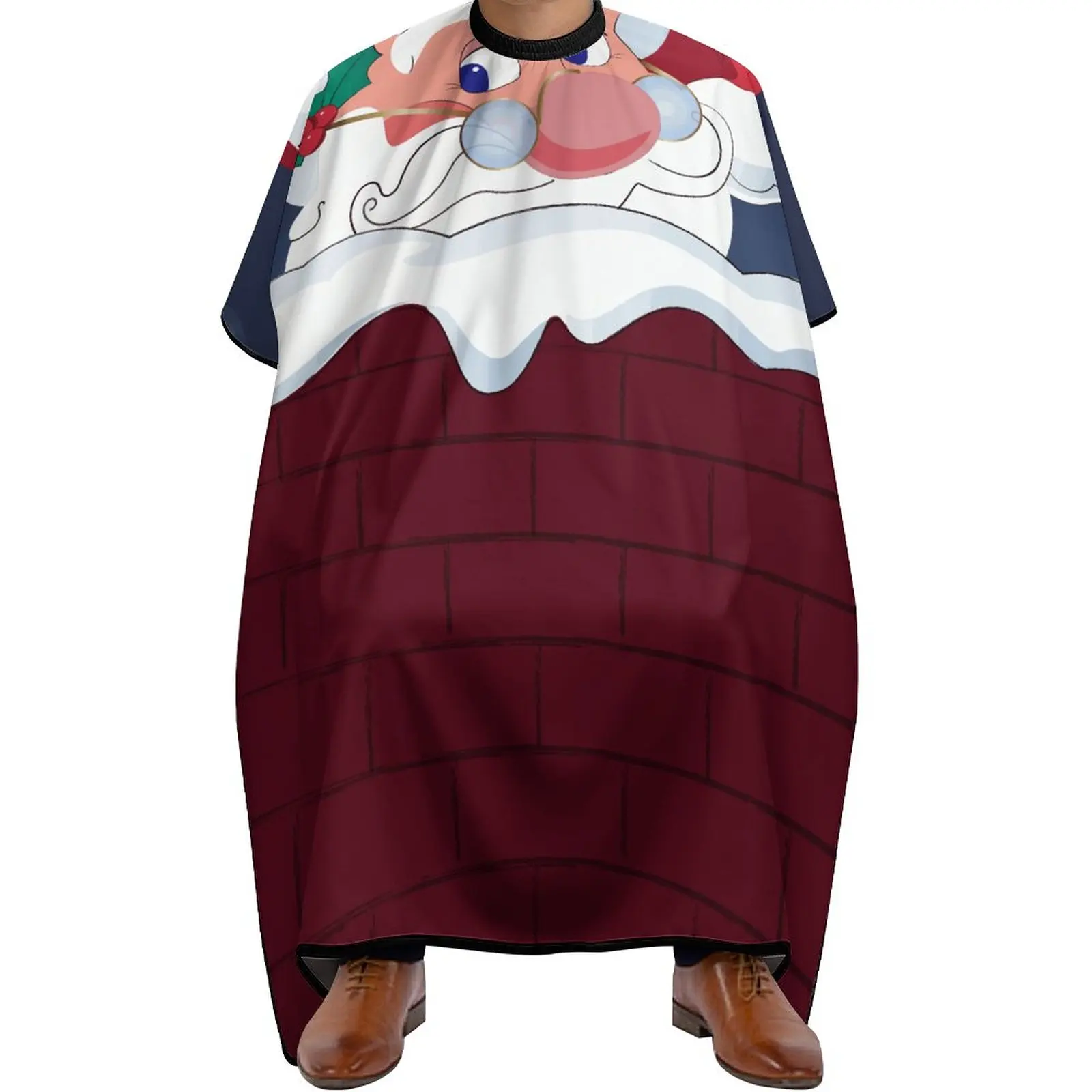 Парикмахерская накидка с защелкой, водонепроницаемая, для парикмахерской, деда мороза, Рождество
Парикмахерская накидка с защелкой, водонепроницаемая, для парикмахерской, деда мороза, Рождество