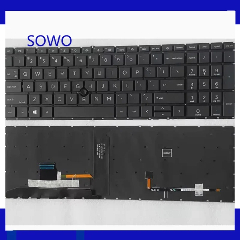 Новая клавиатура с подсветкой для HP ELITEBOOK 850 G7 G8 855 G7 855 G8 750 G7 755 G8 G8
Новая клавиатура с подсветкой для HP ELITEBOOK 850 G7 G8 855 G7 855 G8 750 G7 755 G8 G8