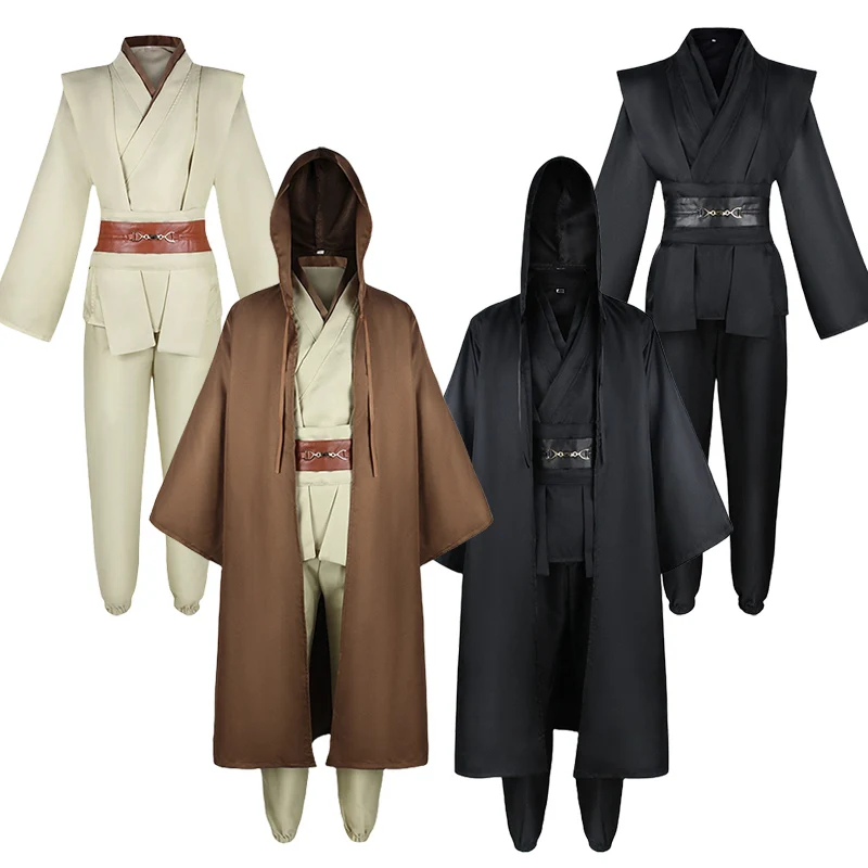 

Star Wars Costume Jedi Knight Anakin Skywalker Star Wars Cosplay Costume Uniform Suit Adult Halloween Clothes for Women Men