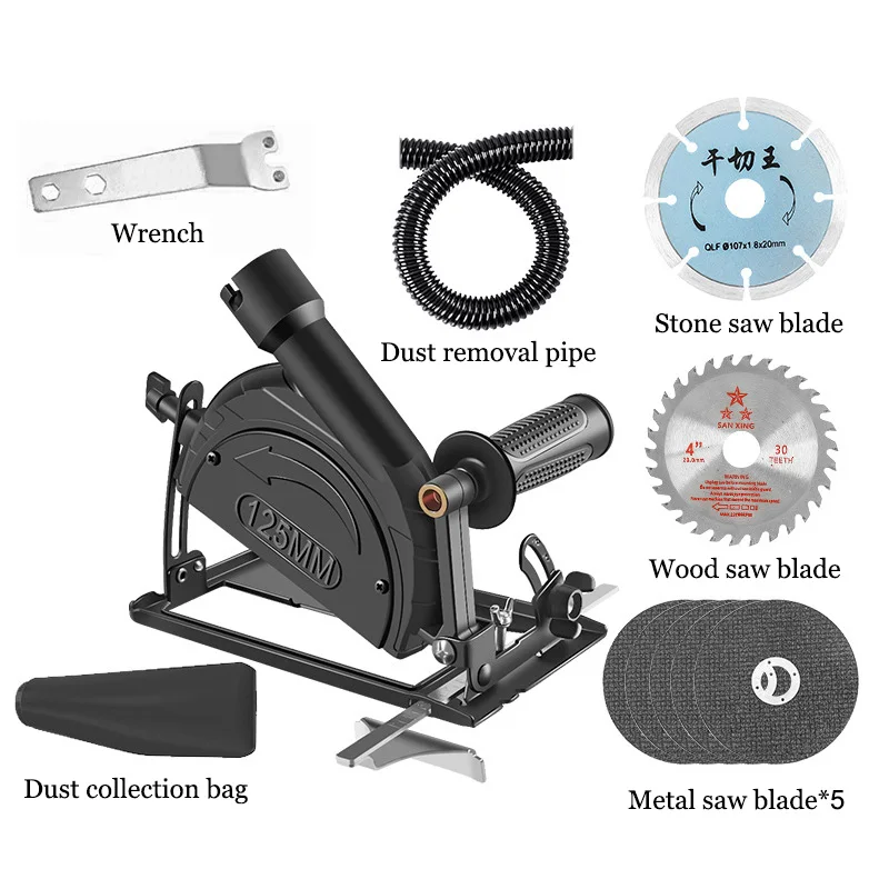 Hand Angle Grinder Converter To Cutter 40mm Depth Adjustable Grinder Bracket To Cutting Woodworking Table Tool with Guide Ruler
Hand Angle Grinder Converter To Cutter 40mm Depth Adjustable Grinder Bracket To Cutting Woodworking Table Tool with Guide Ruler