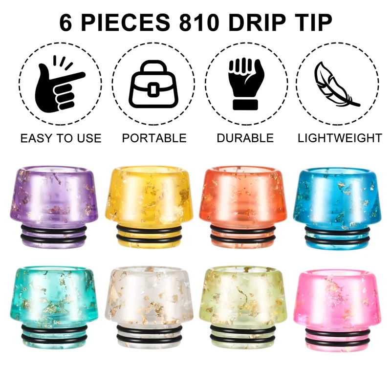 Resin Cigarette Holder 810 Drip Tip Replacement Connector Standard For Ice Maker Coffee Mod Machine Suit For Tfv12 Tank
Resin Cigarette Holder 810 Drip Tip Replacement Connector Standard For Ice Maker Coffee Mod Machine Suit For Tfv12 Tank