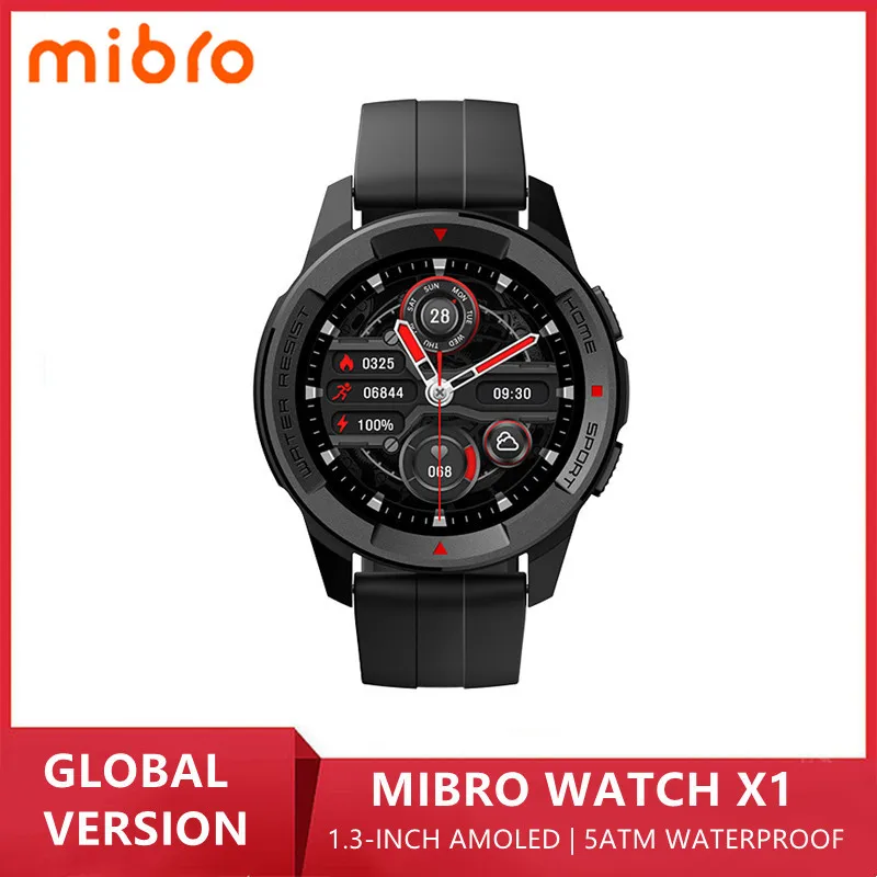 Origin Mibro X1 Smartwatch 5ATM Waterproof Smartwatch Men Women Android IOS Fitness Sports Watch Heart Rate Monitor Blood Oxygen
Origin Mibro X1 Smartwatch 5ATM Waterproof Smartwatch Men Women Android IOS Fitness Sports Watch Heart Rate Monitor Blood Oxygen