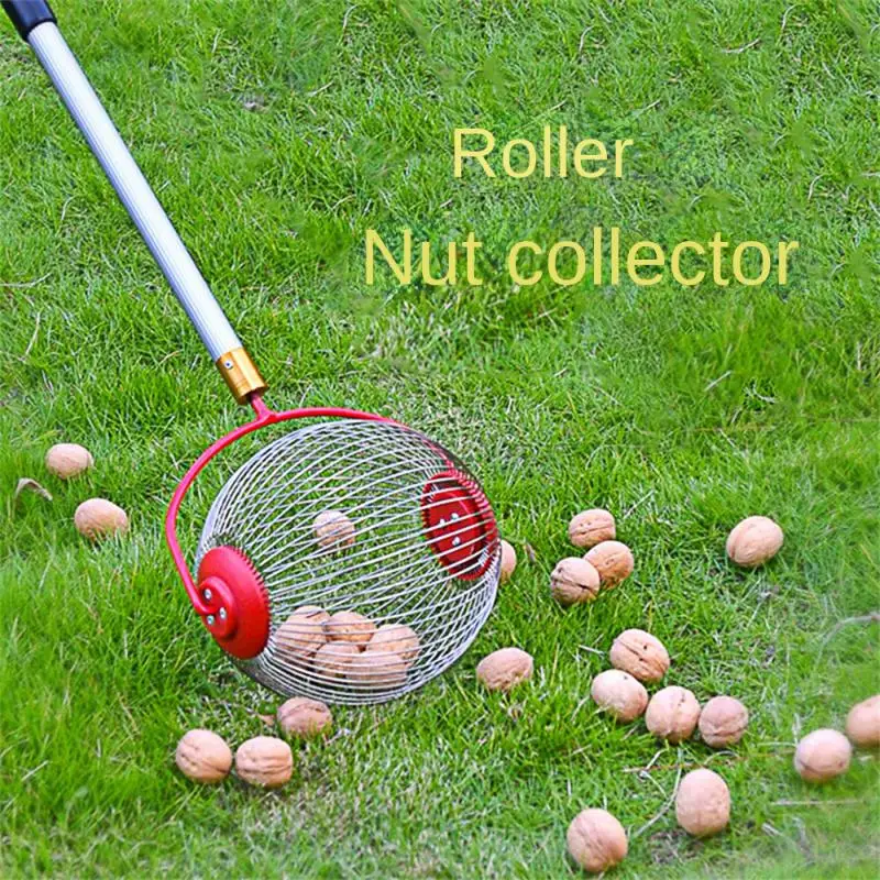 

Stainless Steel Chestnut Pickup Adjustable Ball Collector Fruit Collector New Nut Collector Fruit Picker Tools Walnut Pickup