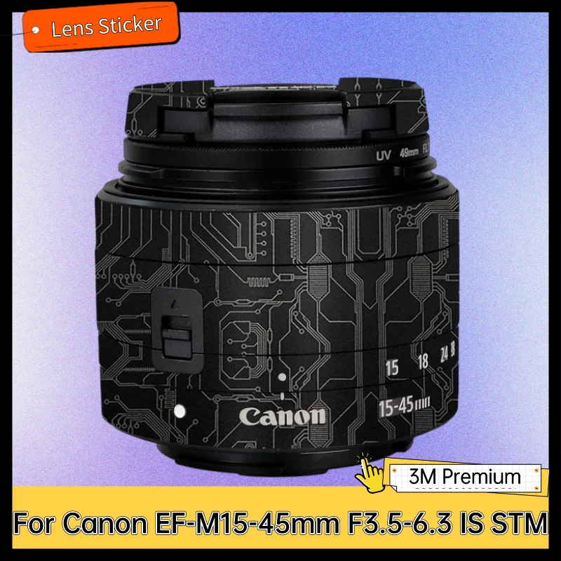 Для Canon EF-M15-45mm IS STM наклейка на корпус объектива Защитная Наклейка на кожу виниловая пленка защита от царапин
Для Canon EF-M15-45mm IS STM наклейка на корпус объектива Защитная Наклейка на кожу виниловая пленка защита от царапин