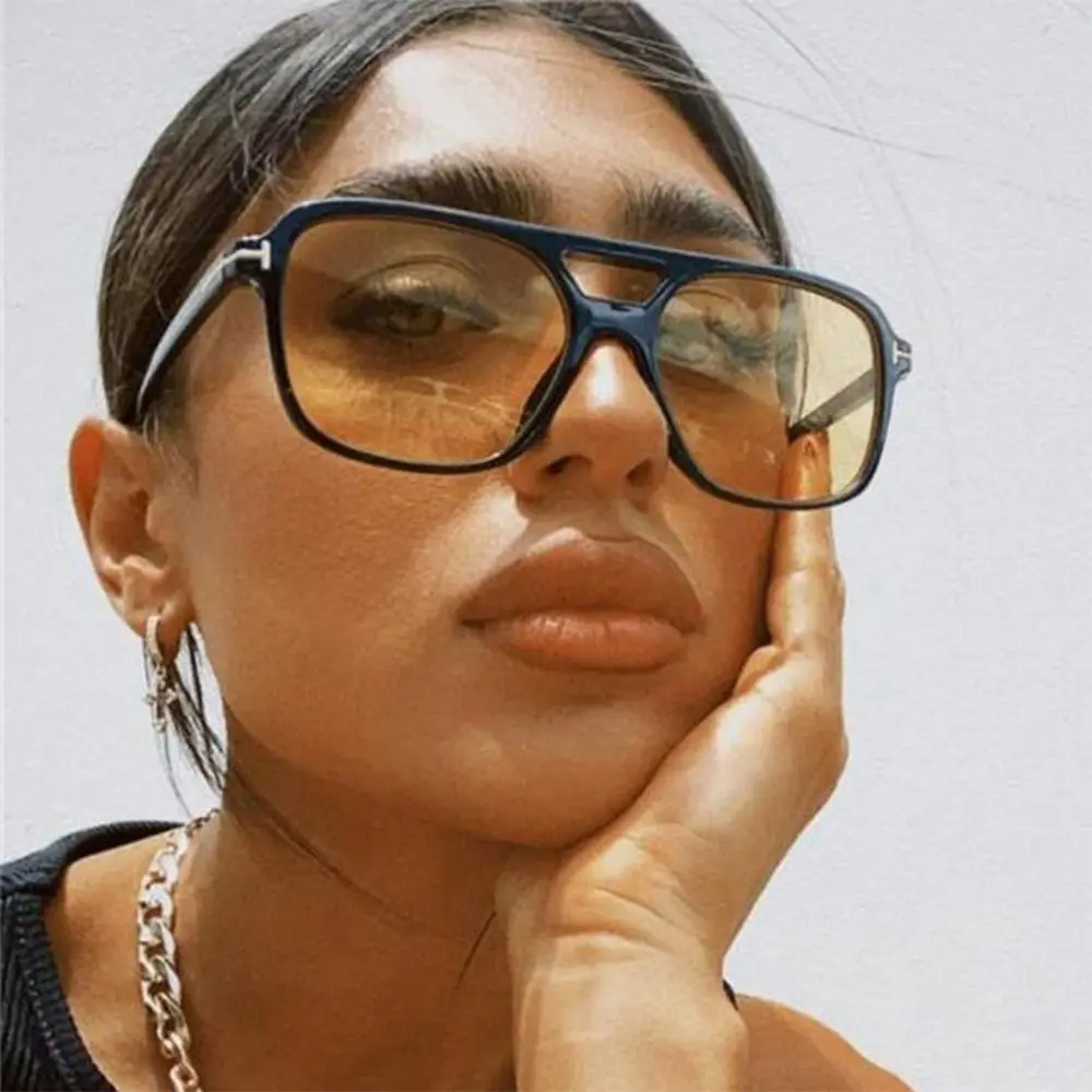 UV400 Protection Square Sunglasses Luxury Brand Retro Style Vintage 70s Sun Glasses Summer Eyeglasses for Women & Men
UV400 Protection Square Sunglasses Luxury Brand Retro Style Vintage 70s Sun Glasses Summer Eyeglasses for Women & Men