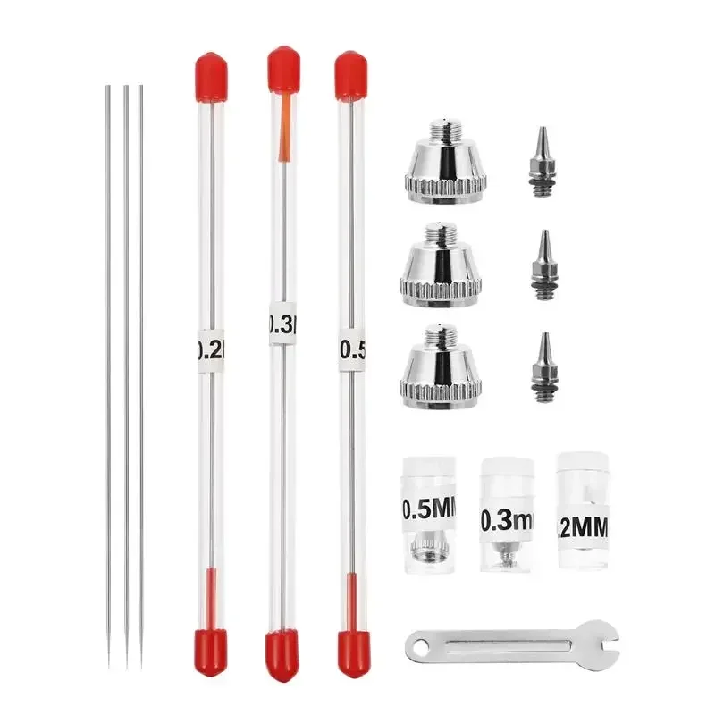 2mm 0. Part Brushes Needle 3mm Set Needles Cap Air Sprayer Painting Machine Spray Airbrush Accessories Nozzle Replacement Tips
2mm 0. Part Brushes Needle 3mm Set Needles Cap Air Sprayer Painting Machine Spray Airbrush Accessories Nozzle Replacement Tips