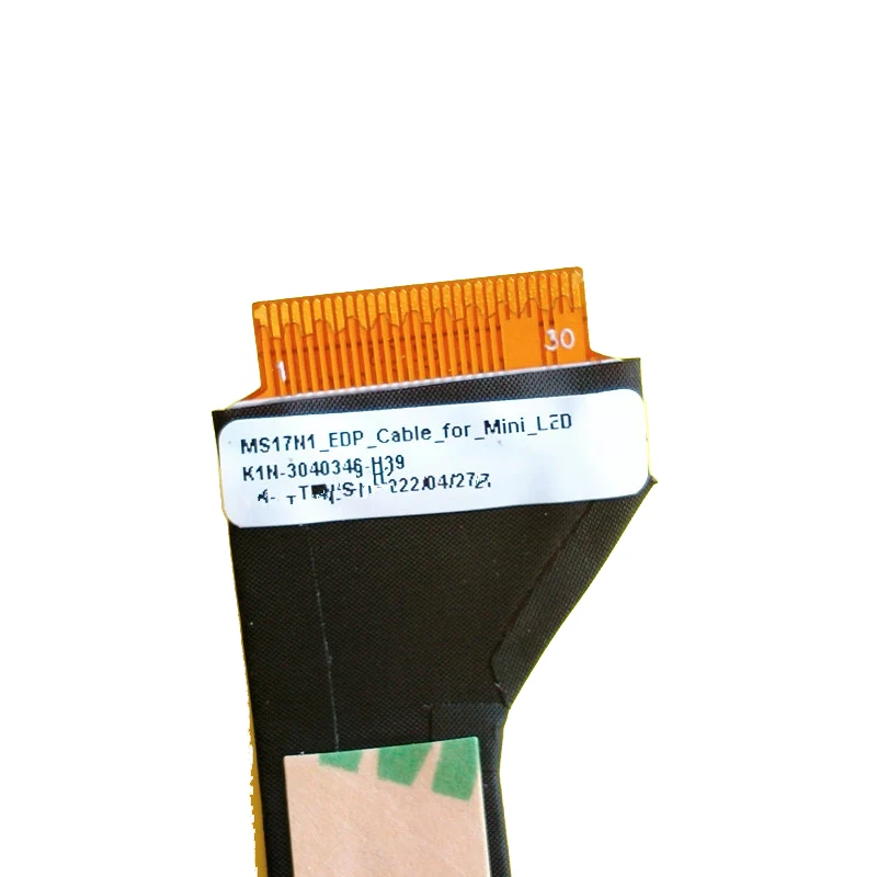 New Original Laptop LCD Cable For MSI Creator Z17 MS17N1 K1N-3040346-H39 New Original Laptop LCD Cable For MSI Creator Z17 MS17N1 K1N-3040346-H39