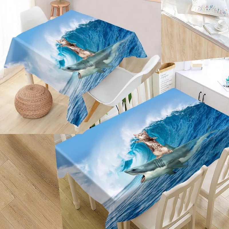 Funny Cat Tablecloth Rectangular Tablecloth Picnic Cloth Dustproof Washable Party Tablecloth Cover Nappe De Table 1014
Funny Cat Tablecloth Rectangular Tablecloth Picnic Cloth Dustproof Washable Party Tablecloth Cover Nappe De Table 1014