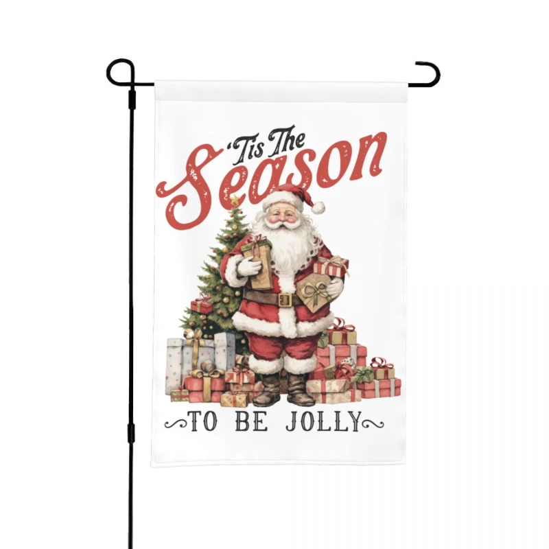 Christmas Garden Flag Season To Be Jolly Christmas Eve Garden Decoration Banner 31x46cm(12in X 18in)
Christmas Garden Flag Season To Be Jolly Christmas Eve Garden Decoration Banner 31x46cm(12in X 18in)