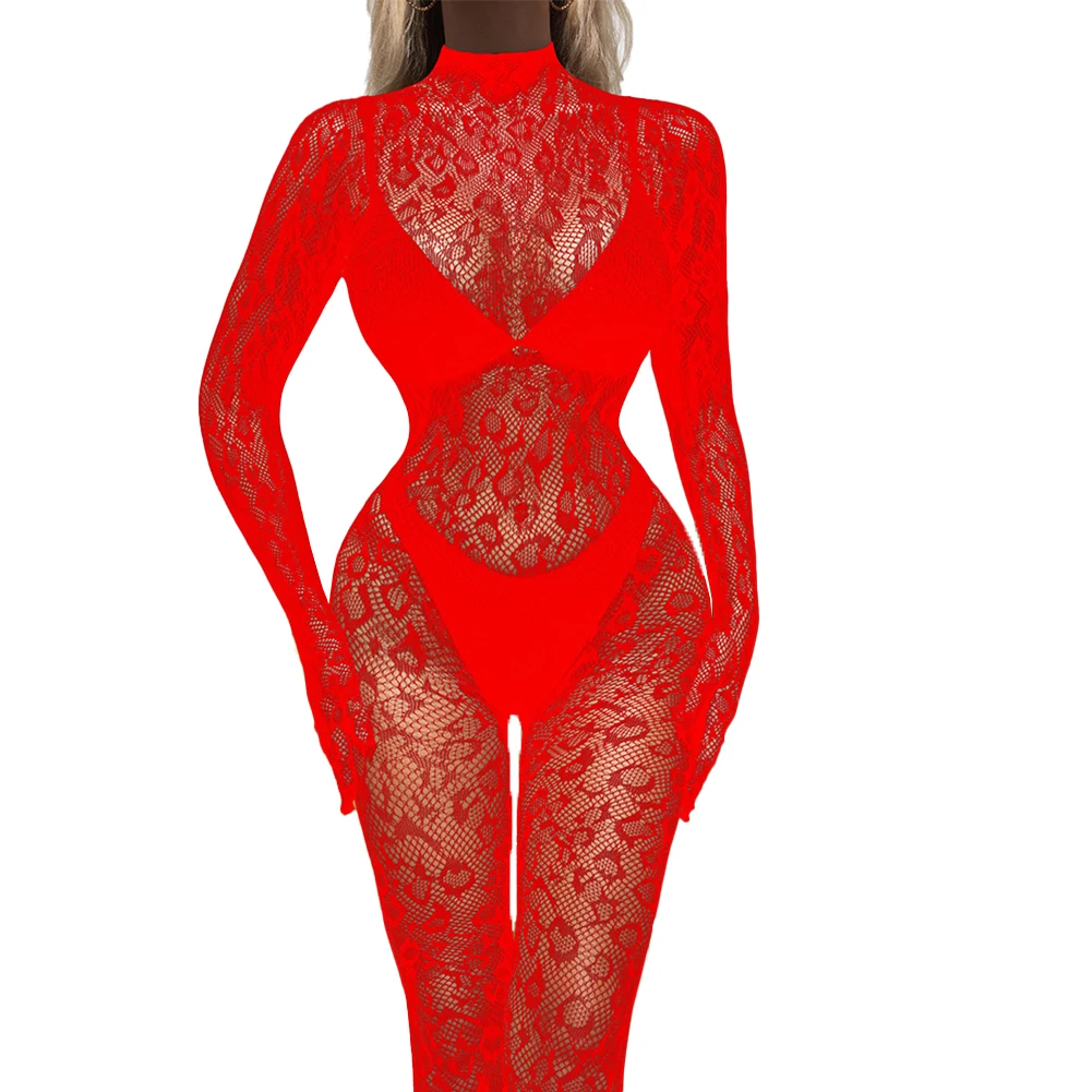 Sexy Women Jumpsuit Fishnet Backless Body Stocking See Through Tights Bodysuit Ultra-thin Mesh Romper Seduction Erotic Lingerie
Sexy Women Jumpsuit Fishnet Backless Body Stocking See Through Tights Bodysuit Ultra-thin Mesh Romper Seduction Erotic Lingerie