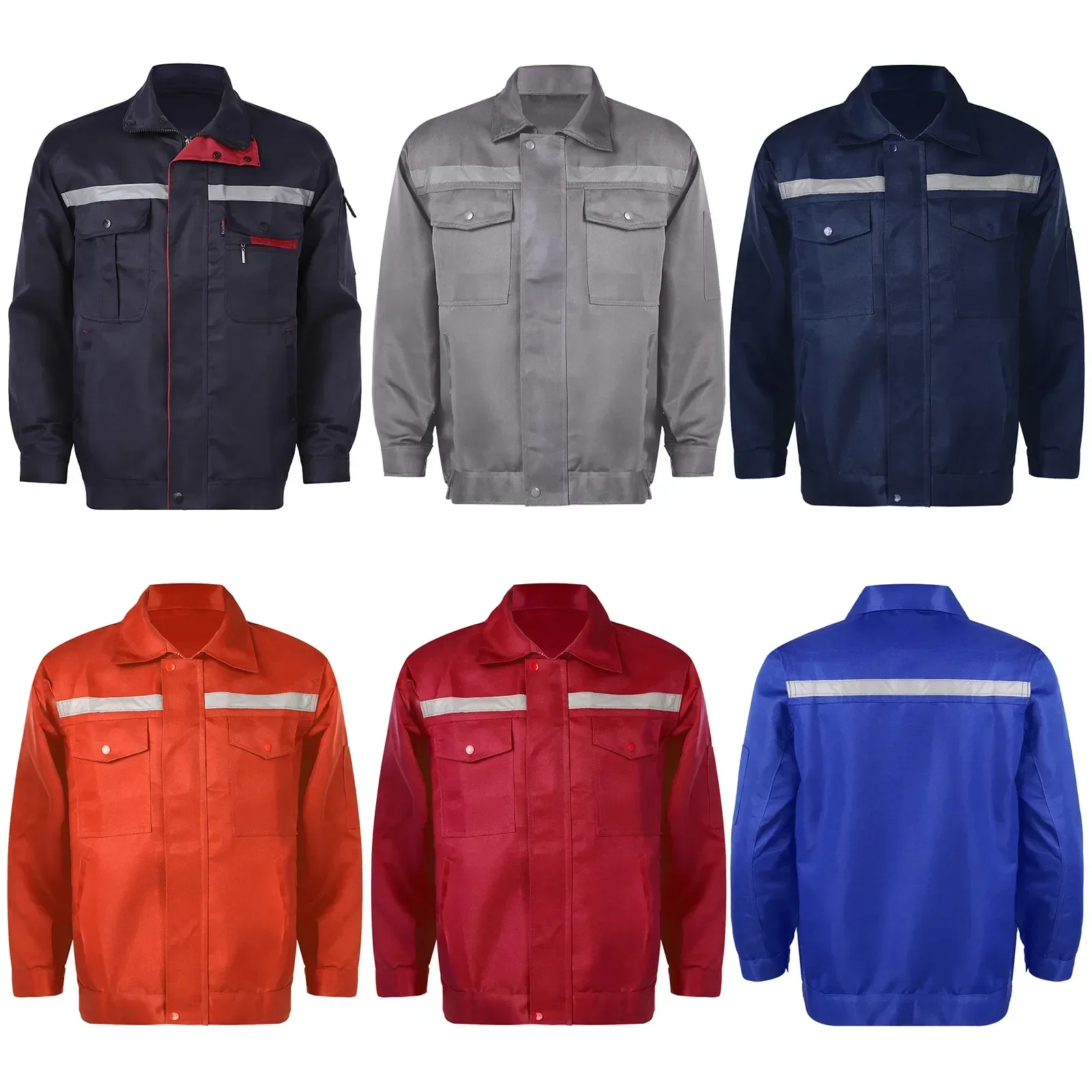 Womens Long Work Worker Mens Sleeve With Clothes Repairman Workshop Factory Reflective Auto Stripe Mechanic Jacket Top Uniform
Womens Long Work Worker Mens Sleeve With Clothes Repairman Workshop Factory Reflective Auto Stripe Mechanic Jacket Top Uniform