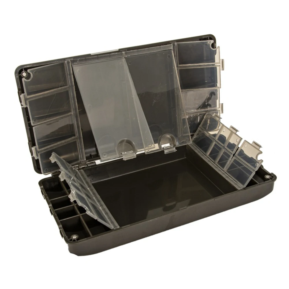 Durable Fishing Accessories Part Big Lure Box Comfortable Resilience Fishing Foldable Tackle Ultra Lightweight
Durable Fishing Accessories Part Big Lure Box Comfortable Resilience Fishing Foldable Tackle Ultra Lightweight