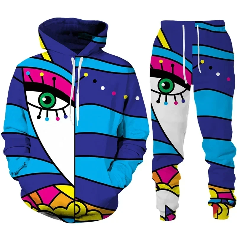 New Abstract Face Pants Set Women Men's Tracksuits 3d Printed Novelty Sportswear Men Hoodie Sweatshirt Suit Street Fashion Sets
New Abstract Face Pants Set Women Men's Tracksuits 3d Printed Novelty Sportswear Men Hoodie Sweatshirt Suit Street Fashion Sets