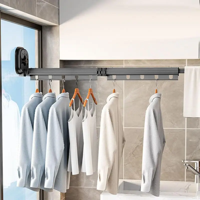 Wall Mounted Clothes Drying Wall Mount Rack Folding Clothes Hanger For Bathroom Bedroom Balcony Accessories Drying Tools
Wall Mounted Clothes Drying Wall Mount Rack Folding Clothes Hanger For Bathroom Bedroom Balcony Accessories Drying Tools