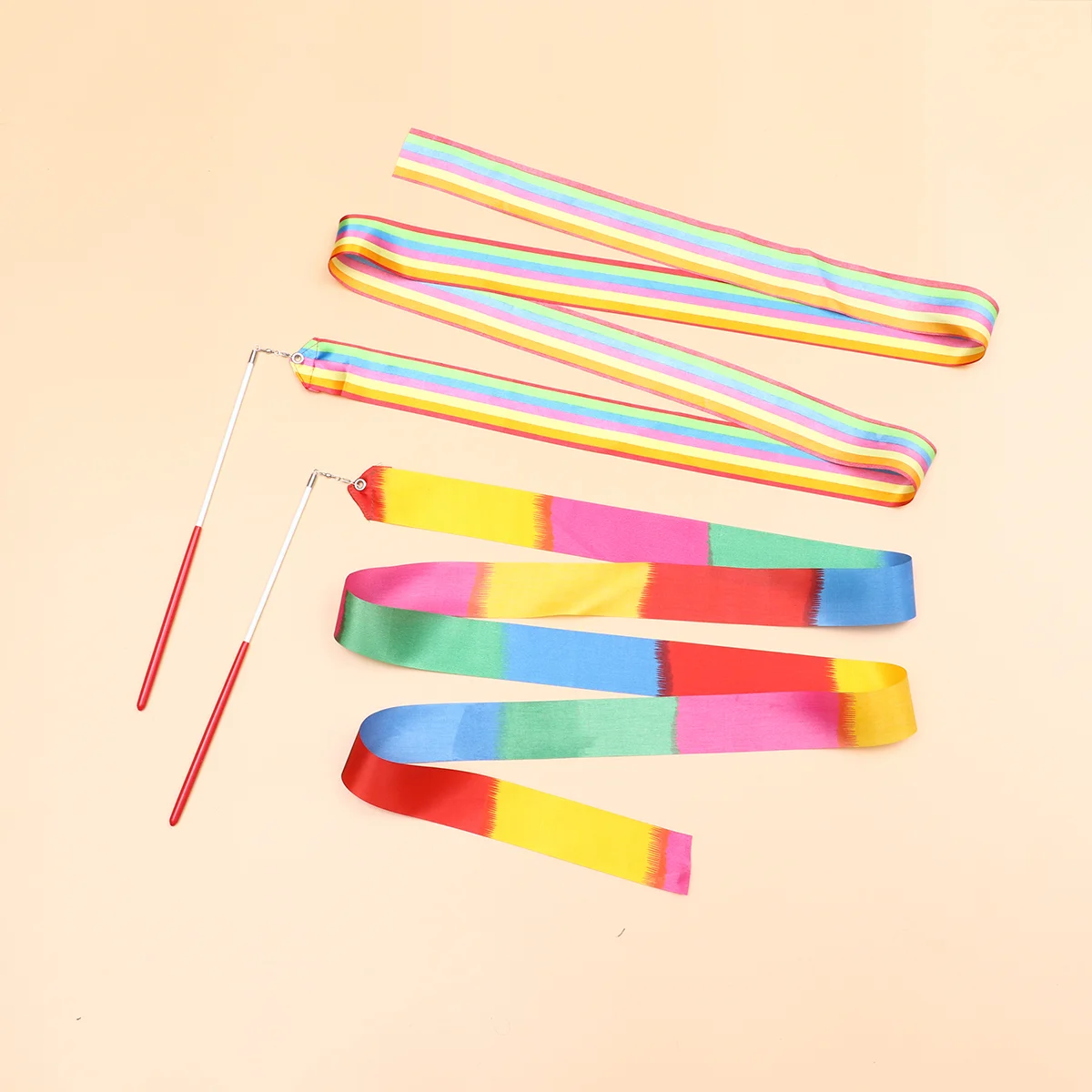 8 Pcs Ribbon Dance Streamer Colorful Dancing Silk Gymnastics Kids Streamers Rhythmic Child
8 Pcs Ribbon Dance Streamer Colorful Dancing Silk Gymnastics Kids Streamers Rhythmic Child