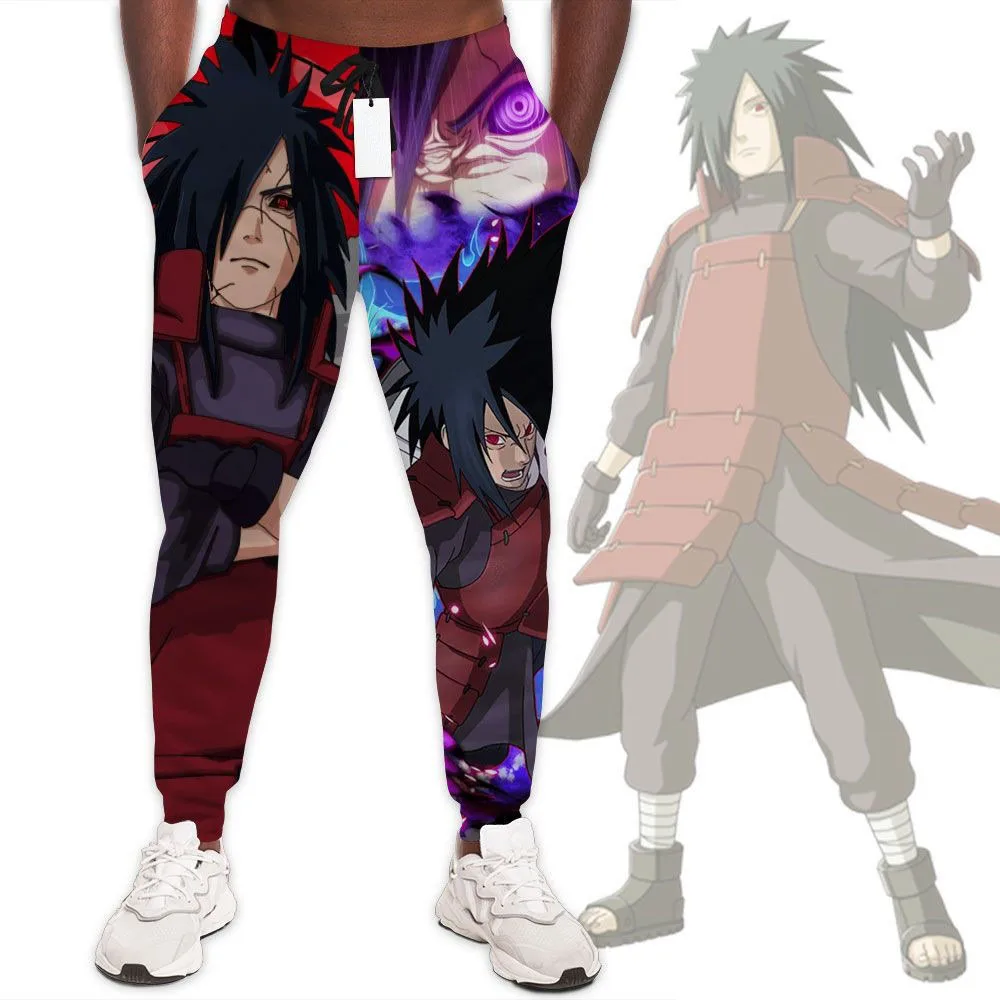 Джоггеры Madara Akatsuki, спортивные штаны с рисунком Наруто, в японском стиле, аниме, мужские длинные штаны, новинка 2024, весенне-осенняя женская одежда
Джоггеры Madara Akatsuki, спортивные штаны с рисунком Наруто, в японском стиле, аниме, мужские длинные штаны, новинка 2024, весенне-осенняя женская одежда