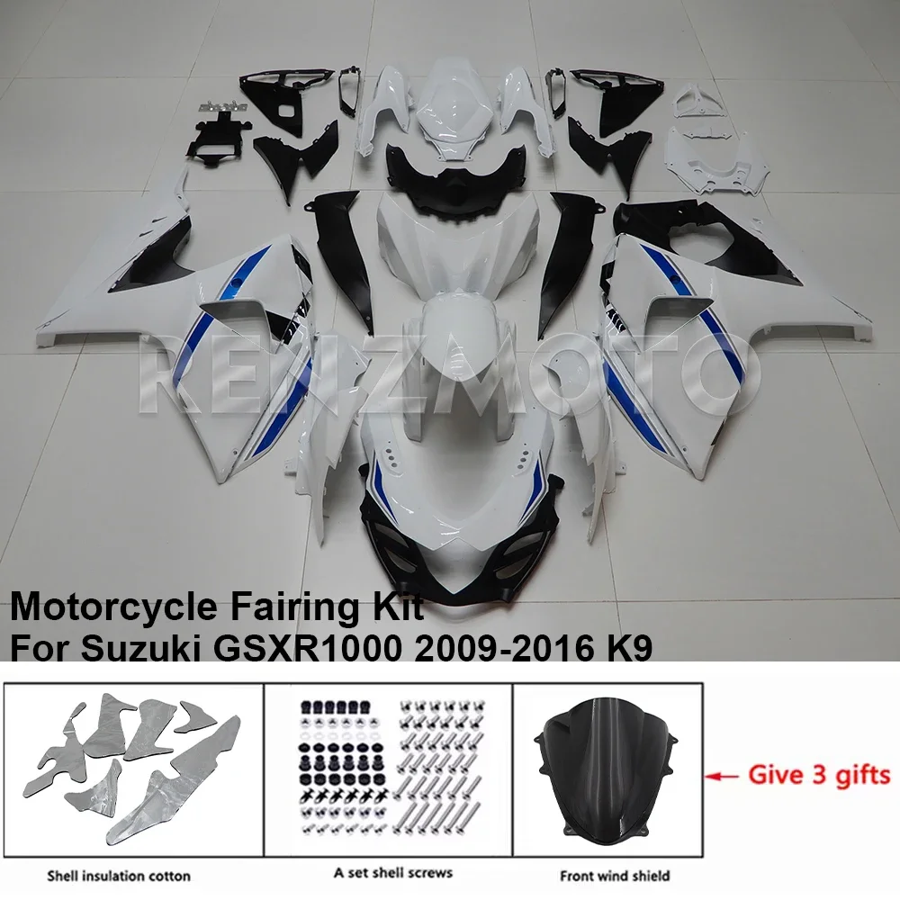 

For SUZUKI GSXR1000 2009-2016 K9 Fairing R/Z SGX114 Motorcycle Set Body Kit decoration Plastic Guard Plate Accessories Shell