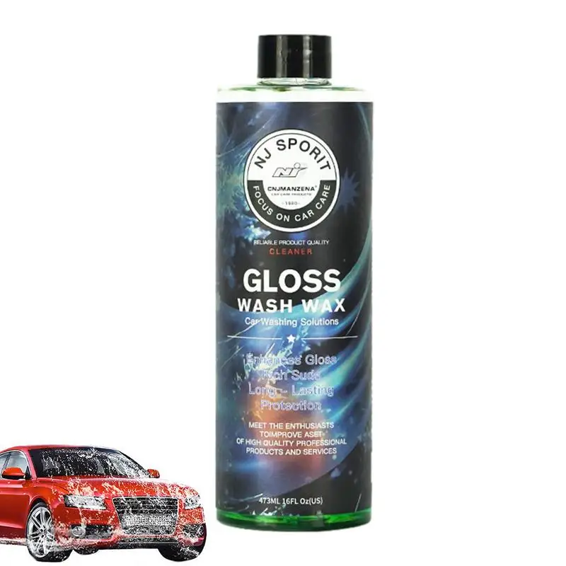 

Car Wash Wax Car Polish Wax Protection Car Wax Cleaner For Auto Care Car Washing Liquid Wash Wax Coating Agent Breaks Down