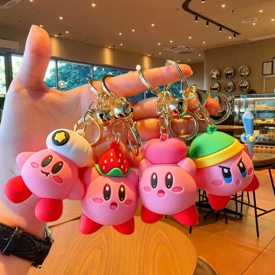 Брелок Kirby, автомобильный брелок, аниме фигурка, кавайная кукла, брелок для ключей, подвеска для пары, детей, подарки на день рождения и Рождество
Брелок Kirby, автомобильный брелок, аниме фигурка, кавайная кукла, брелок для ключей, подвеска для пары, детей, подарки на день рождения и Рождество