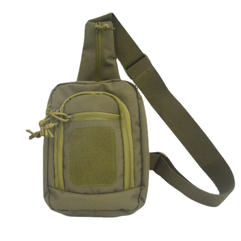 

Outdoor Hunting Camo Shoulder Bag Multi Functional Fashion Backpack Tactical Diagonal Straddle Bag Quick Opening Men's Chest Bag