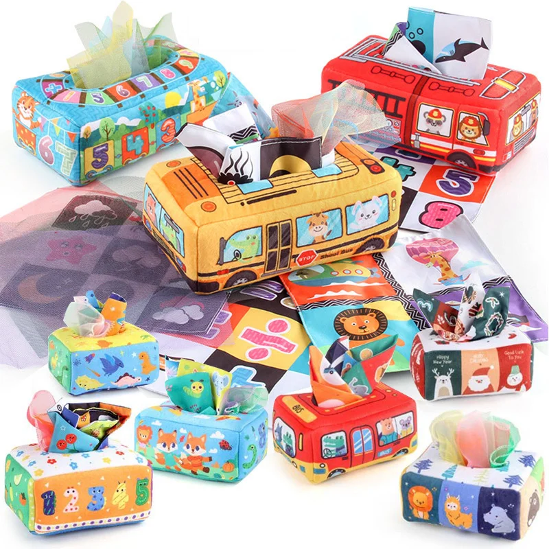 Montessori Tissue Box Toy Simulation Box Development Baby Ringing Paper Pumping Cloth Pulling Game Toys Accessories Gifts
Montessori Tissue Box Toy Simulation Box Development Baby Ringing Paper Pumping Cloth Pulling Game Toys Accessories Gifts