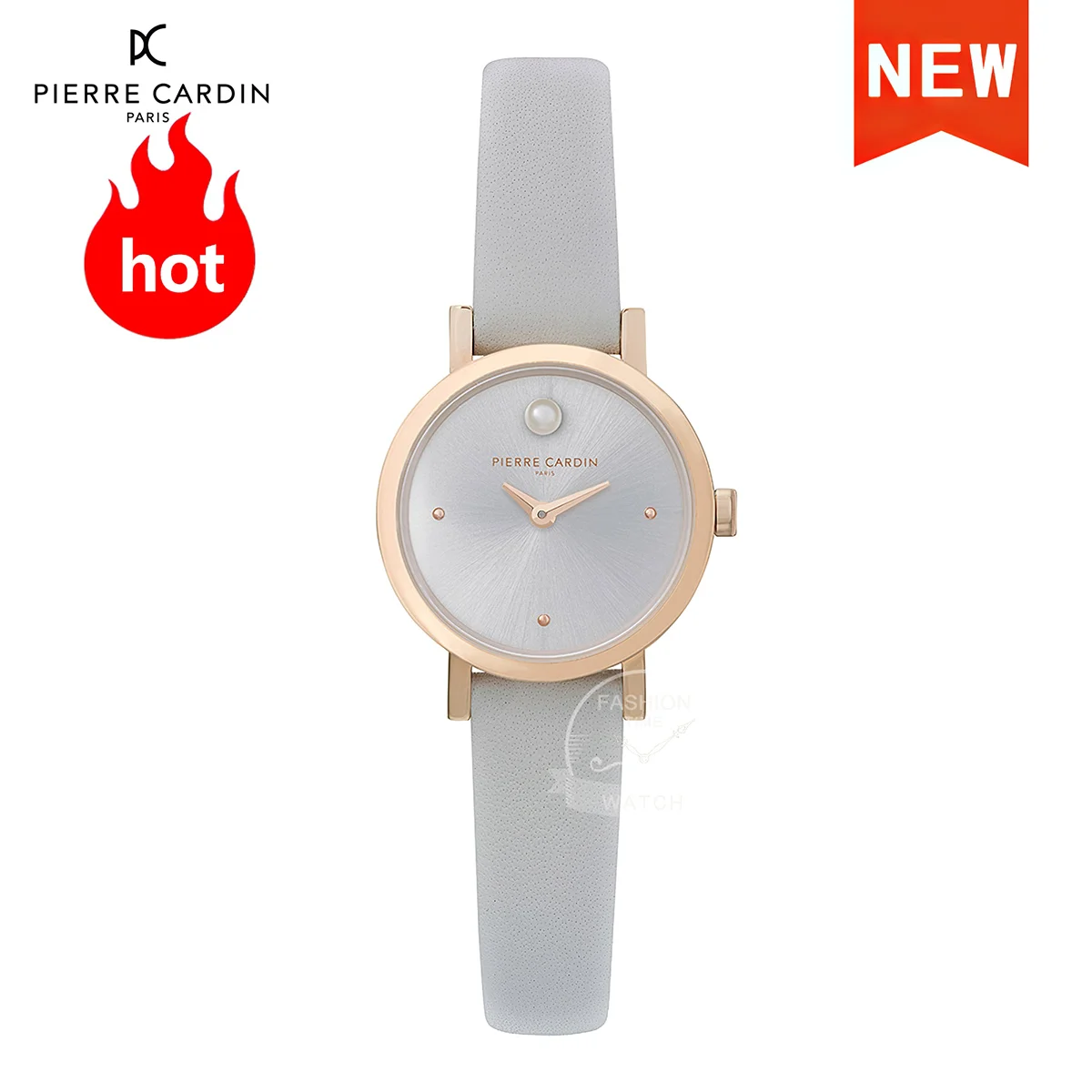 

French brand Pierre Cardin watch for women belt simple large dial Clearance Prices First choice for gifts