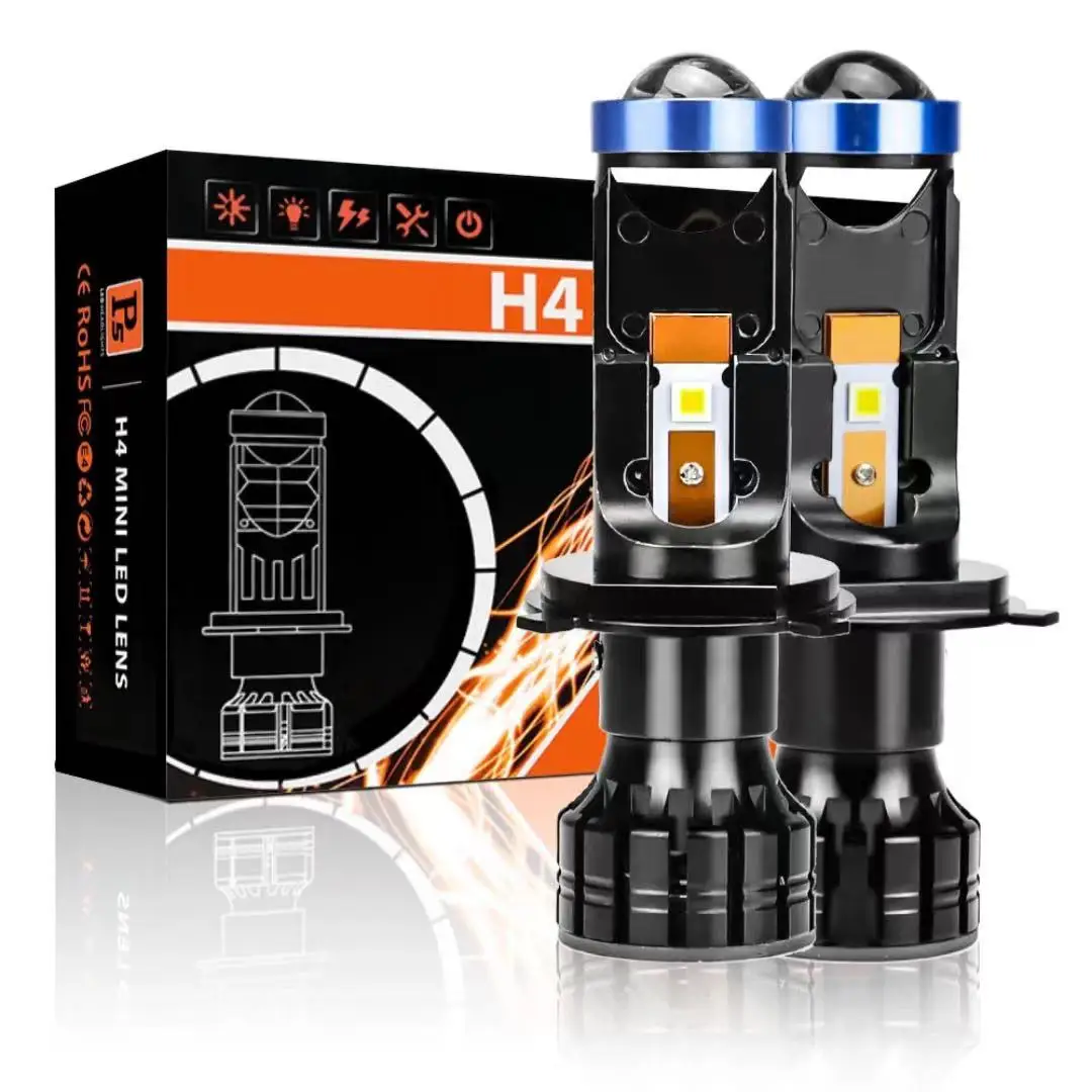 TEGEO 2PCS New P5 H4 Mini Projector Lens H4 High Low Beam 12000LM 6000K White 12V 24V 70W H4 LED Car Headlight H4 LED MINI LENS
TEGEO 2PCS New P5 H4 Mini Projector Lens H4 High Low Beam 12000LM 6000K White 12V 24V 70W H4 LED Car Headlight H4 LED MINI LENS