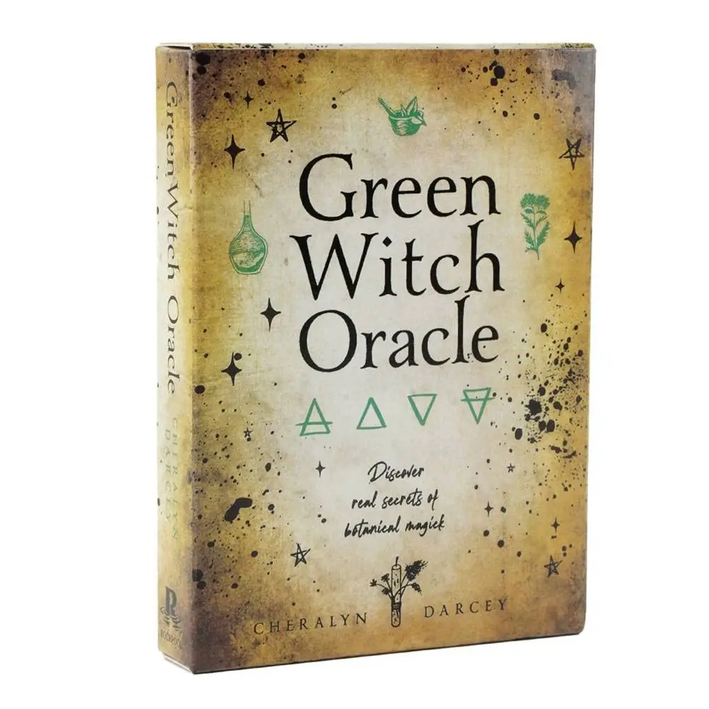 

Green Witch Oracle Tarot , entertaining board game among friends, tarot deck, card game, tabletop game. Ideal as a gift!