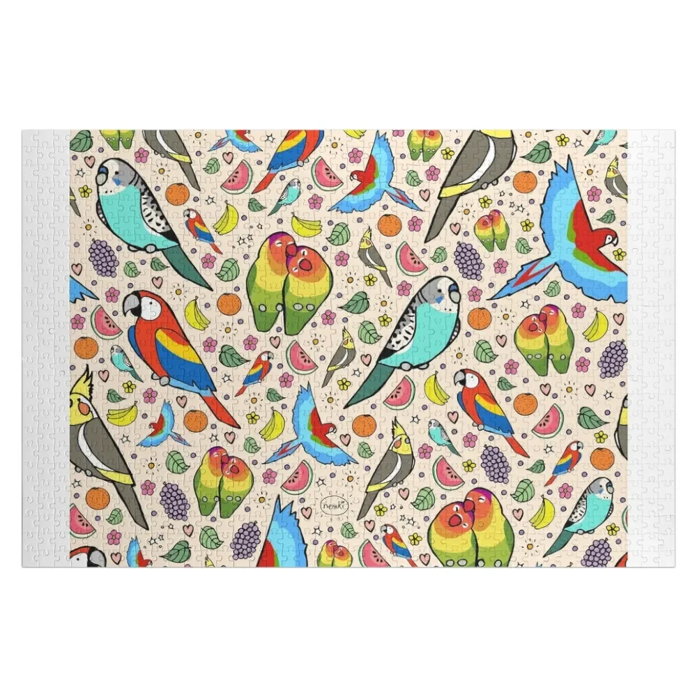 Parrots Jigsaw Puzzle Wooden Animal Personalized Baby Object Customizable Child Gift Wooden Compositions For Children Puzzle
Parrots Jigsaw Puzzle Wooden Animal Personalized Baby Object Customizable Child Gift Wooden Compositions For Children Puzzle