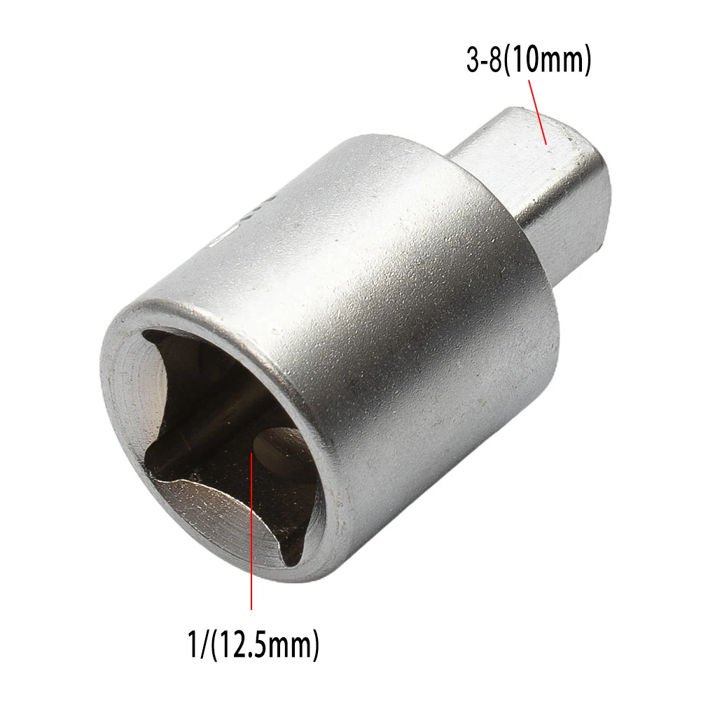 1pc Socket Adapter Female To Male Drive Socket Spanner Converter Wrench Adapter Part 1/4" 3/8" 1/2" Size Steel Hand Tools
1pc Socket Adapter Female To Male Drive Socket Spanner Converter Wrench Adapter Part 1/4" 3/8" 1/2" Size Steel Hand Tools