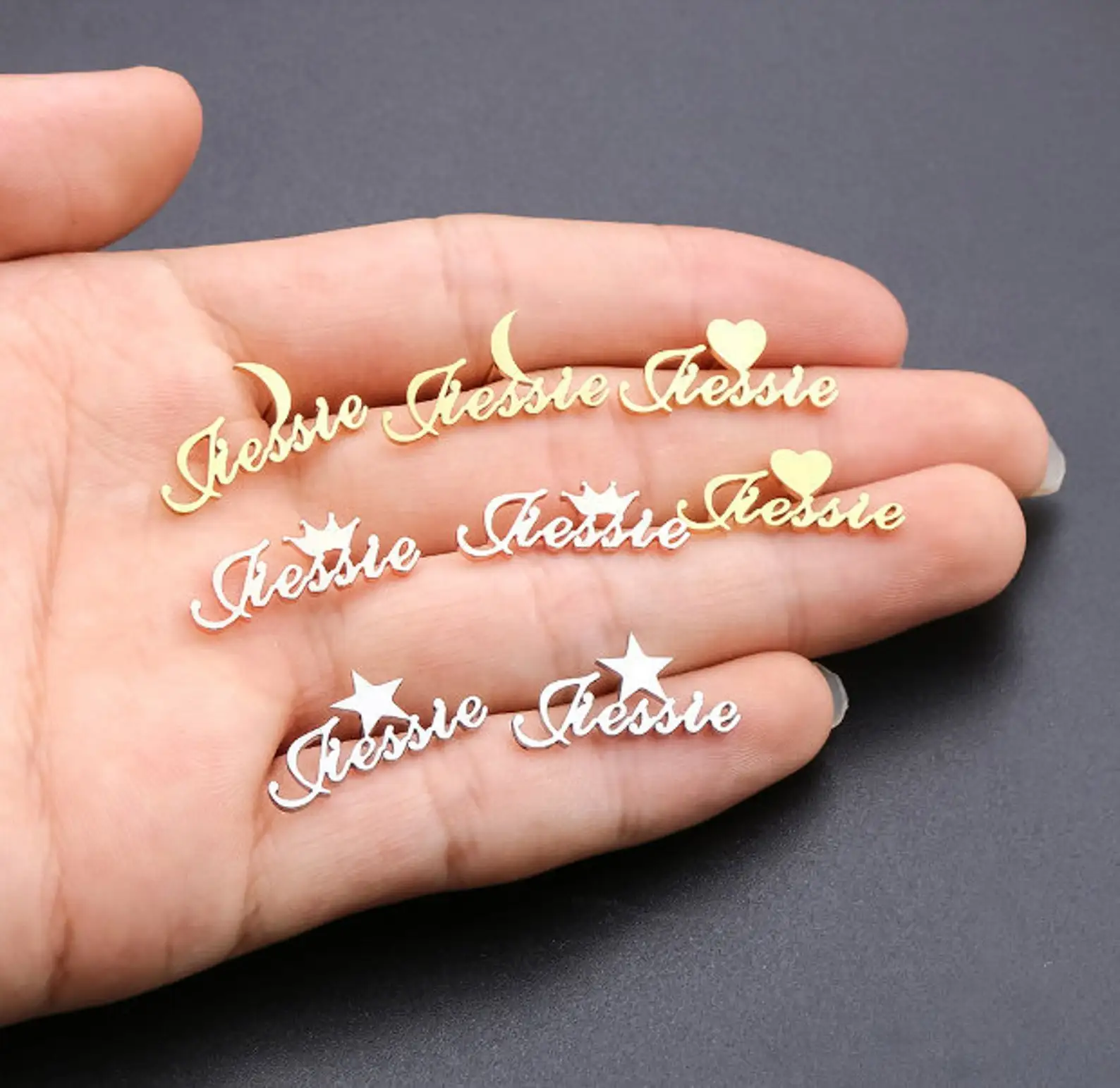 Name Stud Earrings, Custom Name Earrings, Studs Earrings, Personalized Name Earring, Gift For Friend, Bridesmaid Gift
Name Stud Earrings, Custom Name Earrings, Studs Earrings, Personalized Name Earring, Gift For Friend, Bridesmaid Gift