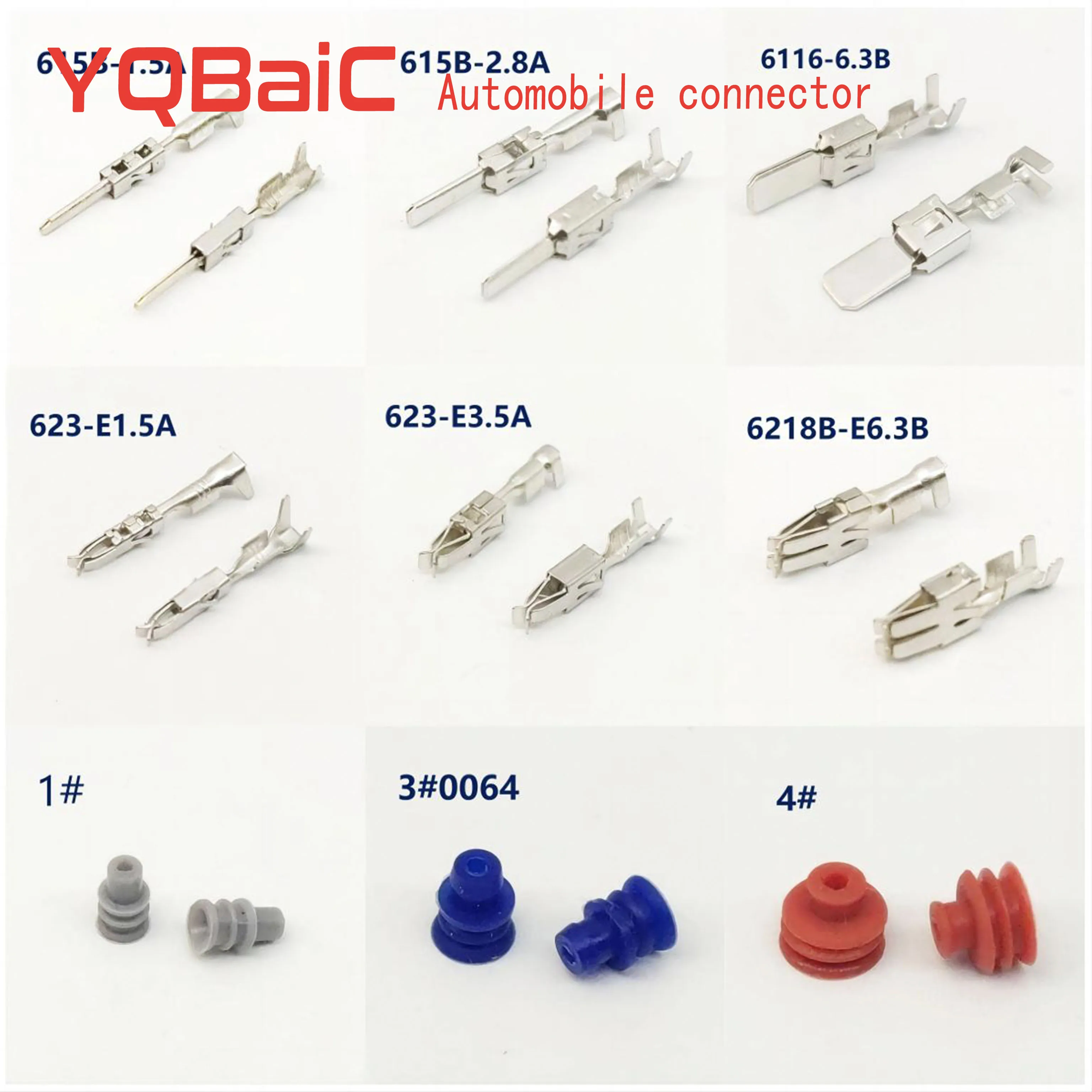 50/100/200 Pcs Tyco1.5 3.5 6.3mm Automotive Car Splices Wire Terminal 926965-1 Non-Insulated Female Crimp Terminals
50/100/200 Pcs Tyco1.5 3.5 6.3mm Automotive Car Splices Wire Terminal 926965-1 Non-Insulated Female Crimp Terminals