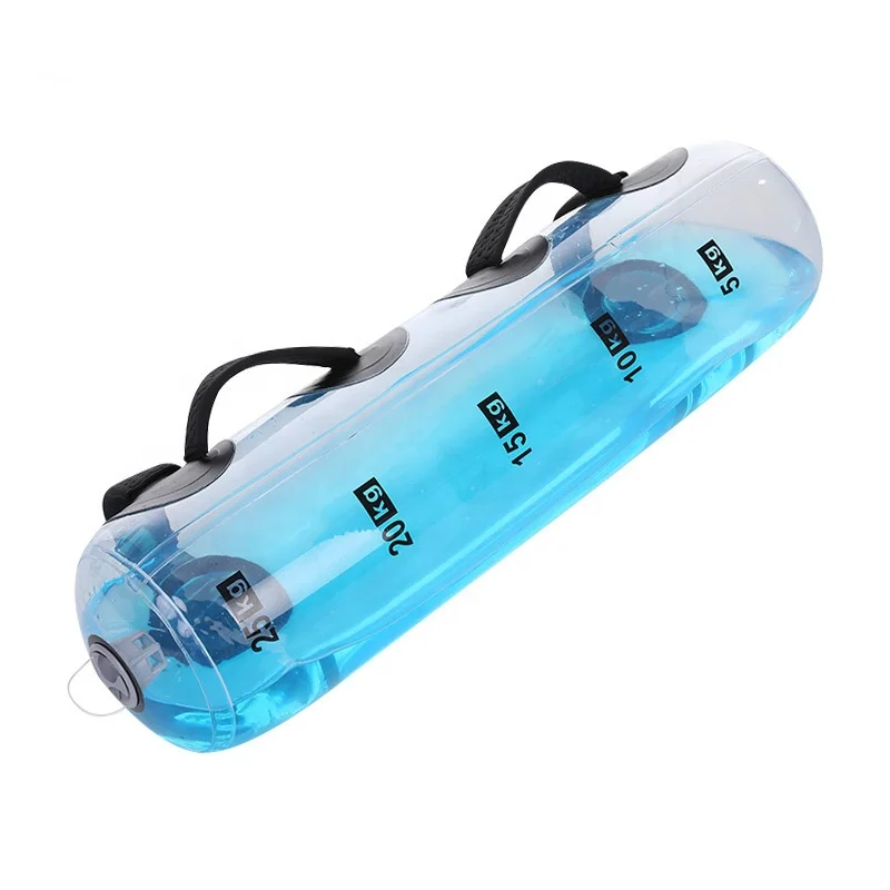 

Workout Gym Fitness Lifting Training Equipment Custom Adjustable PVC Power Weight Freestanding Water Punching Aqua Boxing Bag