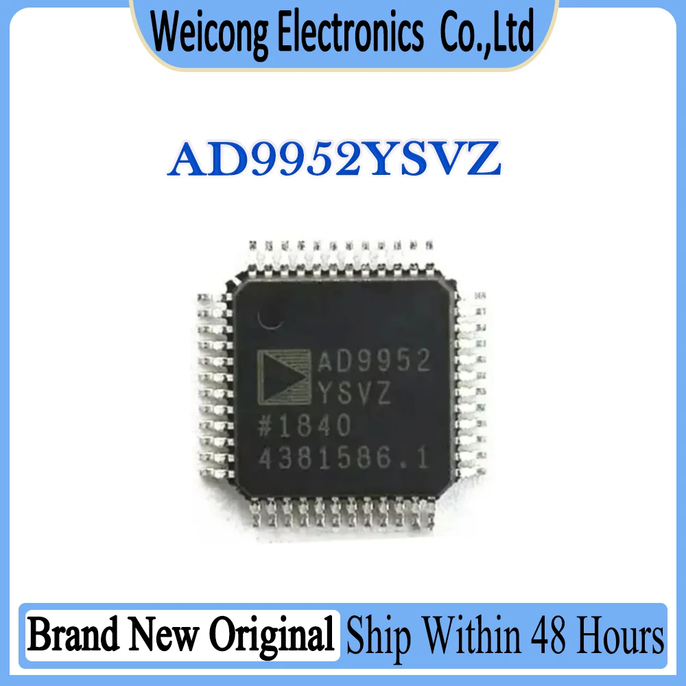 

100% Brand New Original AD9952YSVZ AD9952YSV AD9952YS AD9952Y AD9952 9952YSVZ AD995 AD99 AD9 AD IC Chip TQFP-48