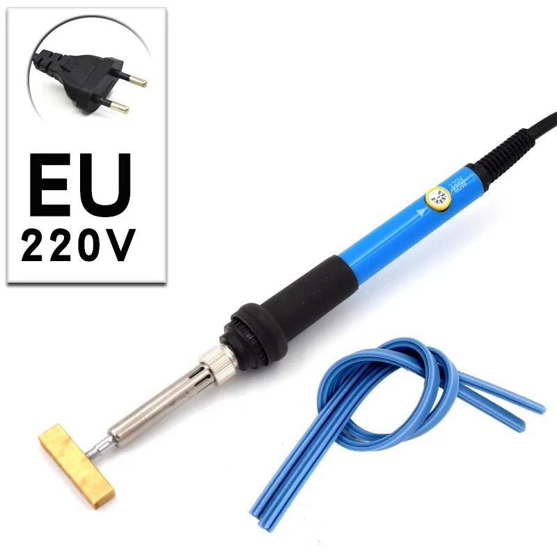 

Quality Practical Solder Kit 110V-220V Adjustable Temperature Bonding Brass T Head Cable Pressing Pixel Repair
