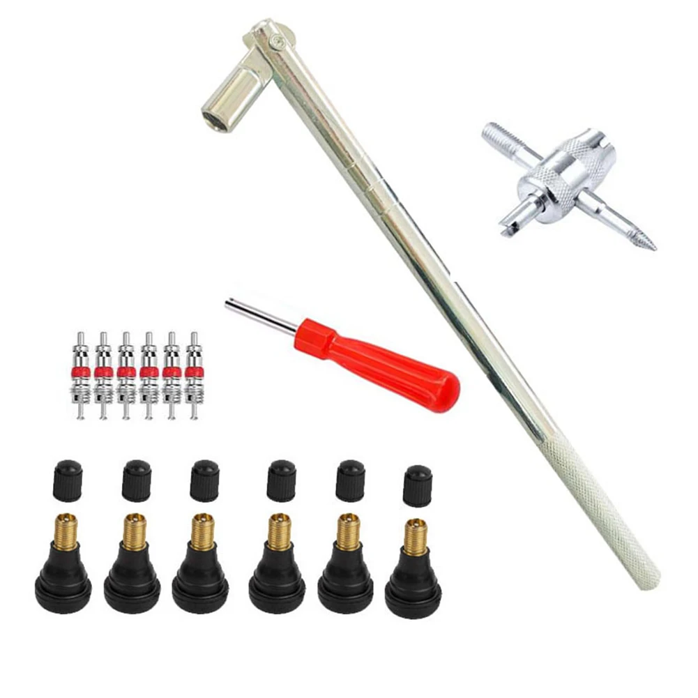 15PCS Tire Valve Stem Installation Tool Remover Repair Puller Car Plug TR412 Removes And Install Valve Cores. Re-taps Thread Ins
15PCS Tire Valve Stem Installation Tool Remover Repair Puller Car Plug TR412 Removes And Install Valve Cores. Re-taps Thread Ins