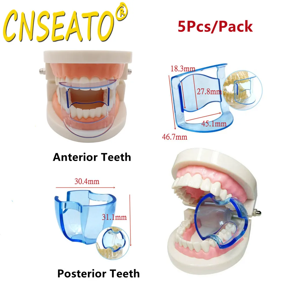 5Pcs Mouth Opener Gag Dental Intraoral Lip Cheek Retractor Anterior Tooth Posterior Teeth Oral Dentistry Expander Orthodontic
5Pcs Mouth Opener Gag Dental Intraoral Lip Cheek Retractor Anterior Tooth Posterior Teeth Oral Dentistry Expander Orthodontic
